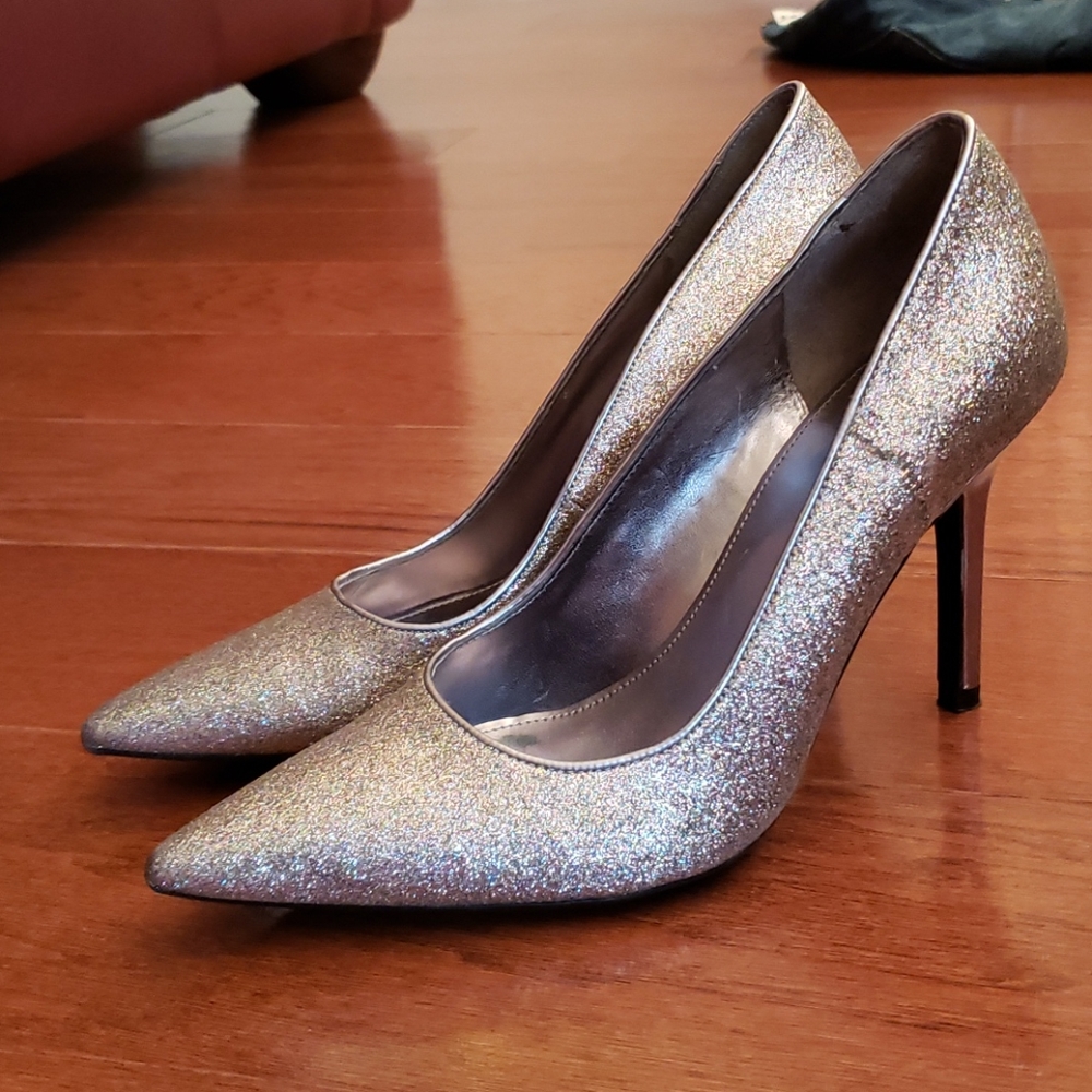 Marc Fisher Glitter Heels